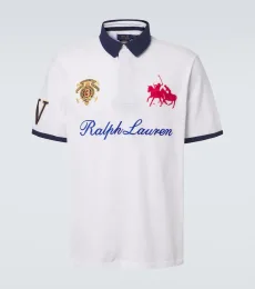 Polo de algodón bordado Polo de algodón bordado