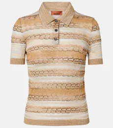 Polo en lamé
