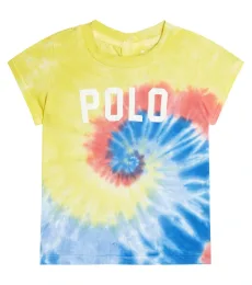 Polo Ralph Lauren Kids Baby tie-dye cotton T-shirt Polo Ralph Lauren Kids Baby tie-dye cotton T-shirt