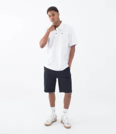 Polo short sleeve men - icon slub|white|
