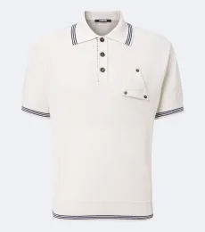 Polo Voilier en soie et coton Polo Voilier en soie et coton