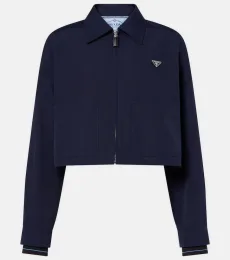Poplin blouson jacket Poplin blouson jacket