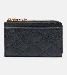 Porte-cartes Cassandre Bijou en cuir matelassé Porte-cartes Cassandre Bijou en cuir matelassé
