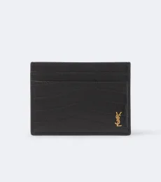 Porte-cartes Cassandre en cuir façon croco Porte-cartes Cassandre en cuir façon croco