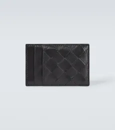 Porte-cartes en cuir Intrecciato Porte-cartes en cuir Intrecciato
