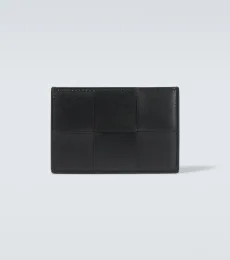 Porte-cartes en cuir Intreccio Porte-cartes en cuir Intreccio