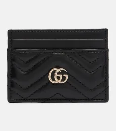 Porte-cartes GG en cuir Porte-cartes GG en cuir