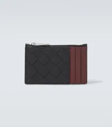 Porte-cartes Intrecciato en cuir Porte-cartes Intrecciato en cuir