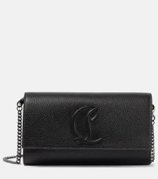 Portefeuille en cuir à logo Portefeuille en cuir à logo