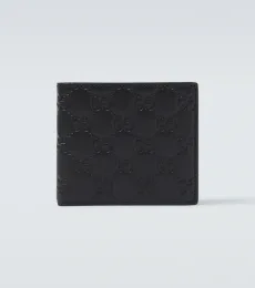 Portefeuille GG Emblem en cuir Portefeuille GG Emblem en cuir