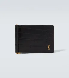 Portefeuille Tiny Cassandre en cuir embossé Portefeuille Tiny Cassandre en cuir embossé