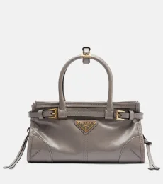 Prada Bonnie Mini leather top-handle bag Prada Bonnie Mini leather top-handle bag