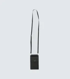 Prada Saffiano leather phone case with logo Prada Saffiano leather phone case with logo