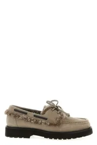 Precious Insert boat shoe - Gray