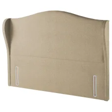 Premium Woodburn Headboard, Small Double - Herringbone Cotton Premium Woodburn Headboard, Small Double - Herringbone Cotton