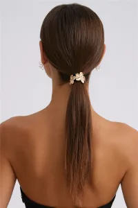 Pretty Profile Hair Tie Gold Pretty Profile Hair Tie Gold