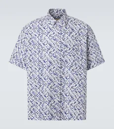 Printed cotton shirt