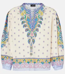 Printed cotton top Printed cotton top