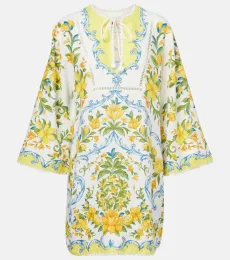 Printed minidress