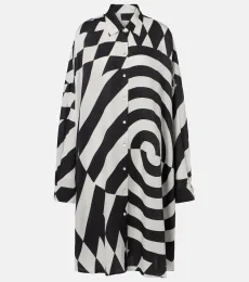 Printed shirt dress Printed shirt dress