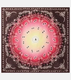 Printed silk scarf