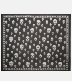 Printed silk scarf