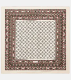 Printed silk scarf