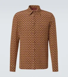 Printed silk shirt Printed silk shirt
