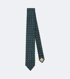 Printed silk tie Printed silk tie