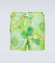 Printed swim trunks Printed swim trunks
