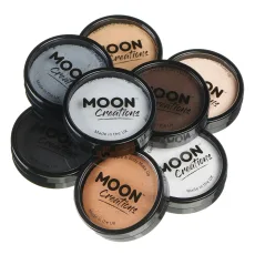 Pro Face Paint Cake Pots, Essential Colours Set