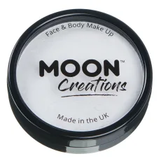 Pro Face Paint Cake Pots, White Pro Face Paint Cake Pots, White