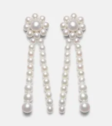 Promenade de Fleur 14kt gold earrings with freshwater pearls Promenade de Fleur 14kt gold earrings with freshwater pearls