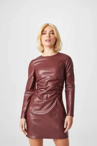 PU Gathered Dress 14 PU Gathered Dress 14