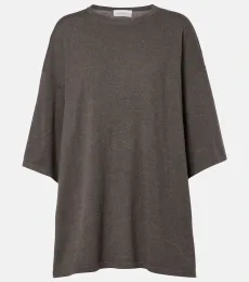 Pull Agnette en coton et cachemire Pull Agnette en coton et cachemire