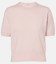Pull court en laine et cachemire Pull court en laine et cachemire
