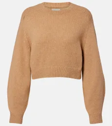 Pull court Masie en laine et cachemire Pull court Masie en laine et cachemire