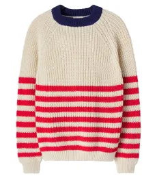 Pull Reed rayé en coton Pull Reed rayé en coton