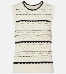 Pull sans manches Athena en coton Pull sans manches Athena en coton