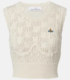 Pull sans manches Ella en coton Pull sans manches Ella en coton