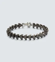 Pulsera Armory de plata de ley y titanio Pulsera Armory de plata de ley y titanio