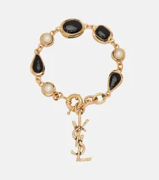 Pulsera de cadena Cassandre adornada Pulsera de cadena Cassandre adornada