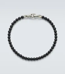 Pulsera Spirit Beads de plata de ley con ónix Pulsera Spirit Beads de plata de ley con ónix