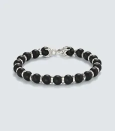 Pulsera Spiritual de plata de ley con ónix Pulsera Spiritual de plata de ley con ónix
