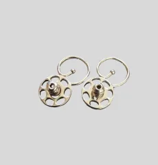 Push Back Silver Earring Closures