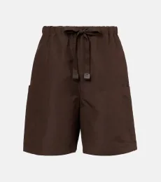 Quebec linen and silk shorts Quebec linen and silk shorts