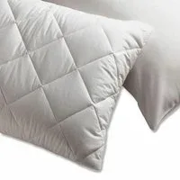 Quilted Pillow Protector Polycotton Easy Care