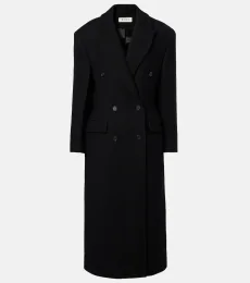 Róhe Double-breasted virgin wool coat Róhe Double-breasted virgin wool coat