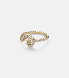 Rêve Escargot 18kt gold ring with diamonds Rêve Escargot 18kt gold ring with diamonds