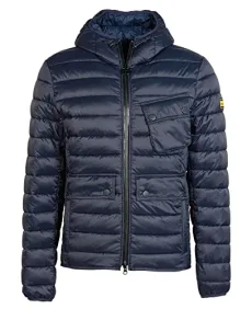 Racer Ouston Hooded Quilted Jacket MQU1590NY91 Navy Racer Ouston Hooded Quilted Jacket MQU1590NY91 Navy